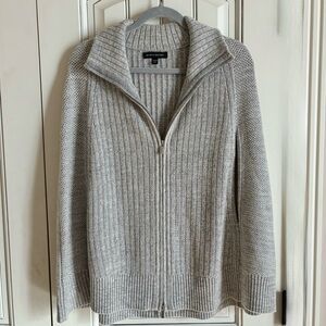Banana Republic Gray Sweater/Cardigan/Poncho-like